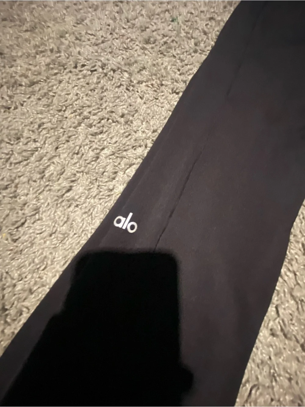 ALO Yoga Black Flared Leggings